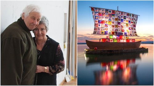 World-Famous Artist Emilia Kabakov of Art Duo Ilya and Emilia Kabakov On It’s A Question of Balance Saturday with Ruth Copland