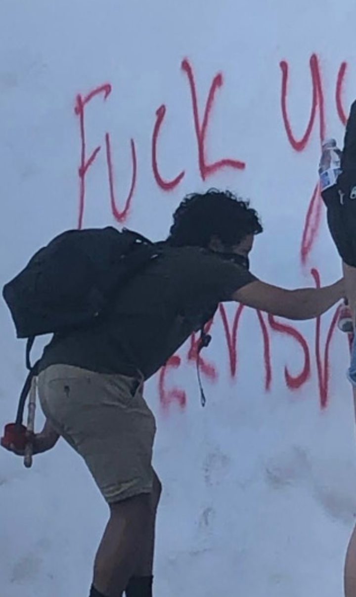 Vandals Hit Mission Santa Cruz & Nearby Park 06-11-20 17:42 DC